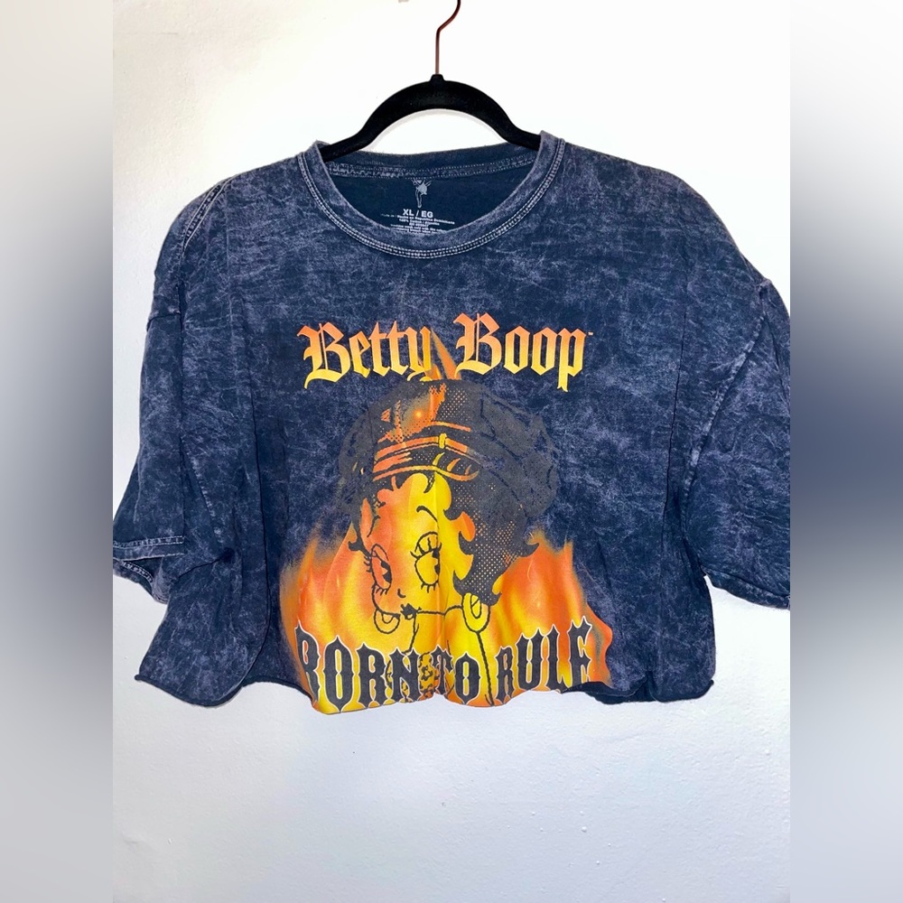 Betty Boop Crop Top